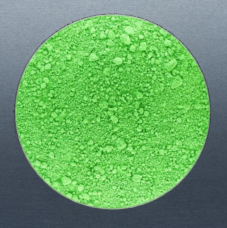 Couleur fluorescente vert